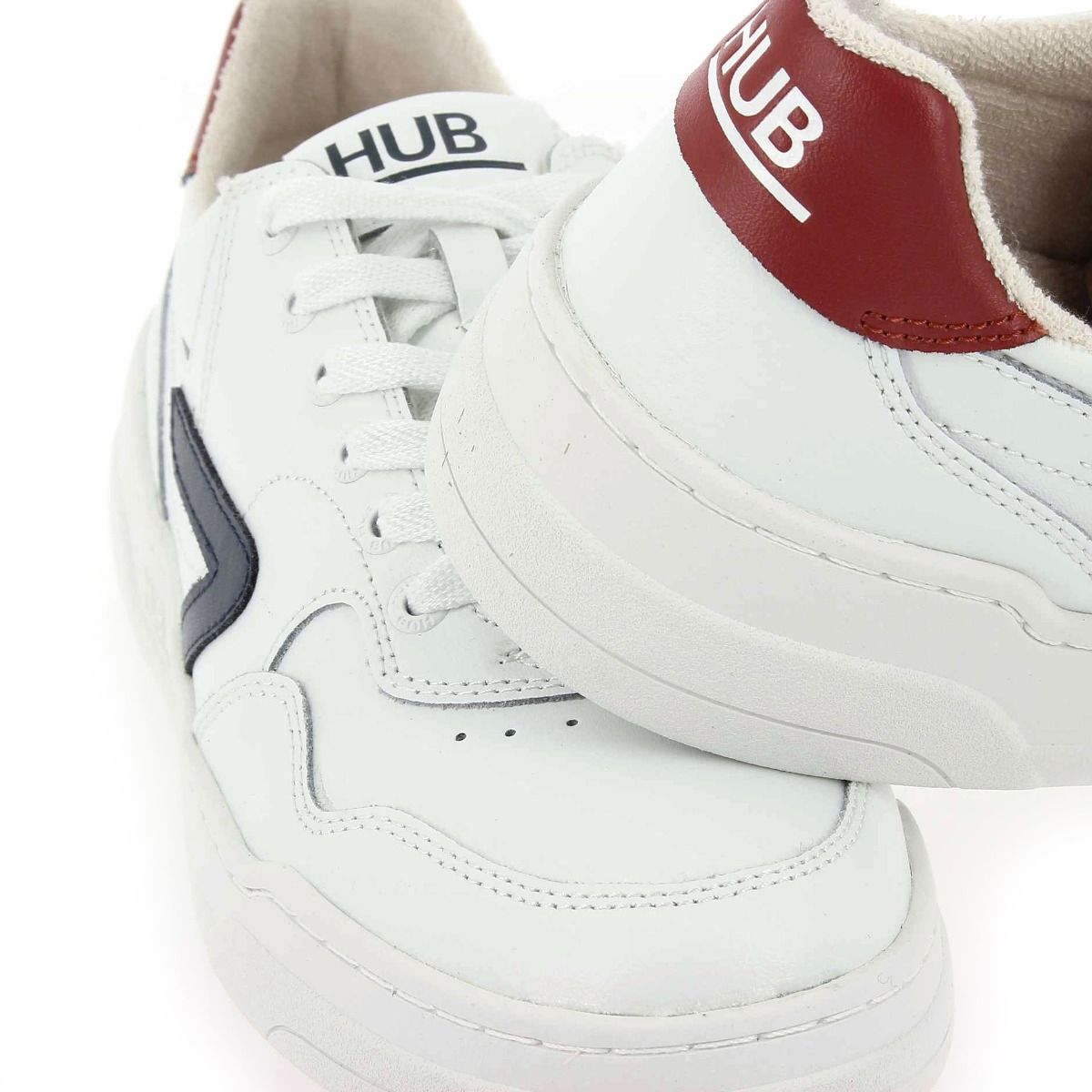 Hub  COURT - Blanc marine