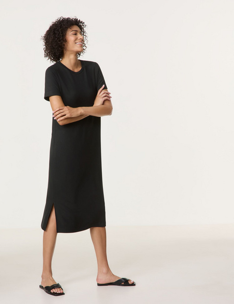 Shirtkleid aus Heavy-Jersey