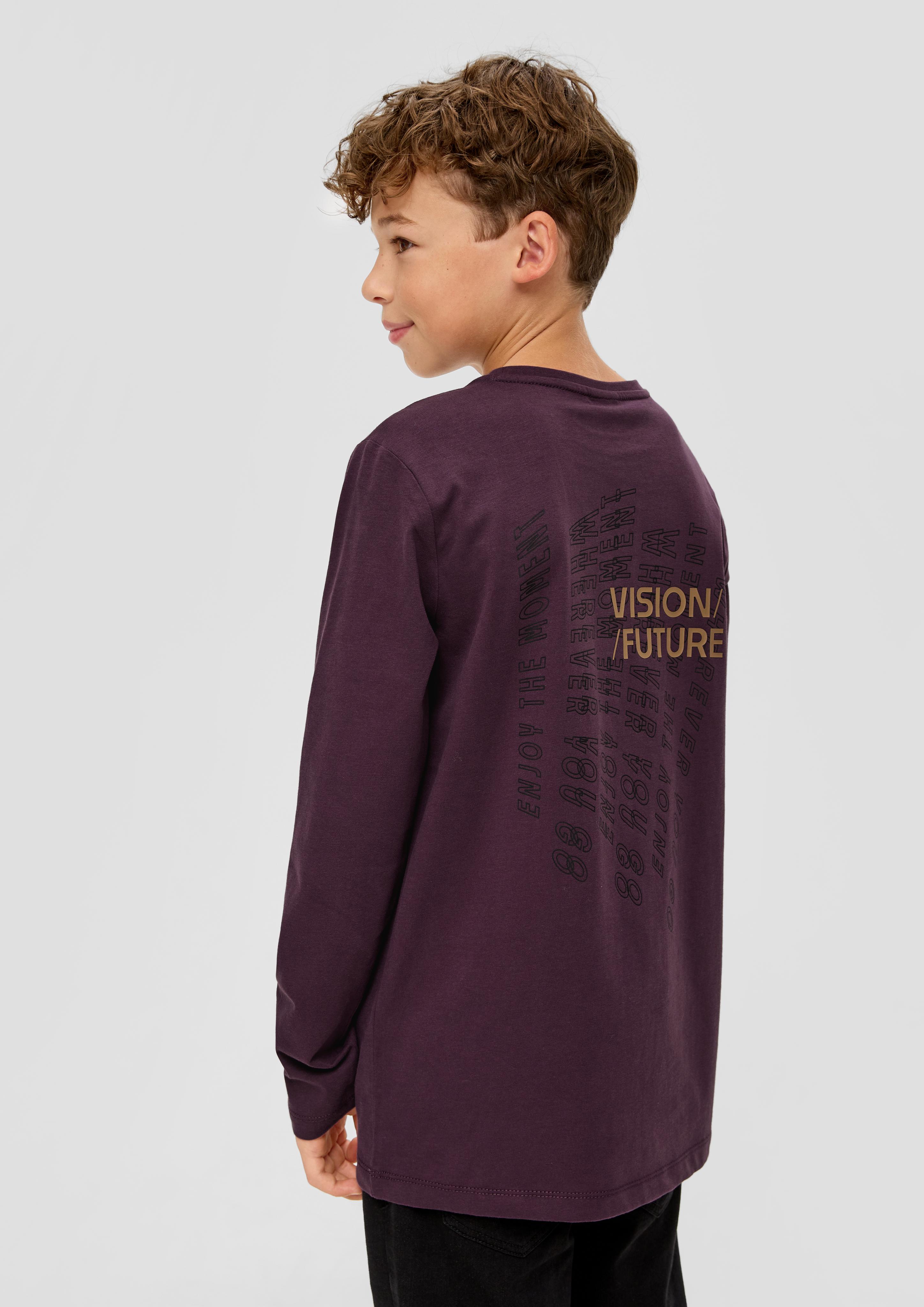 Longsleeve mit Rückenprint  2134081-4889