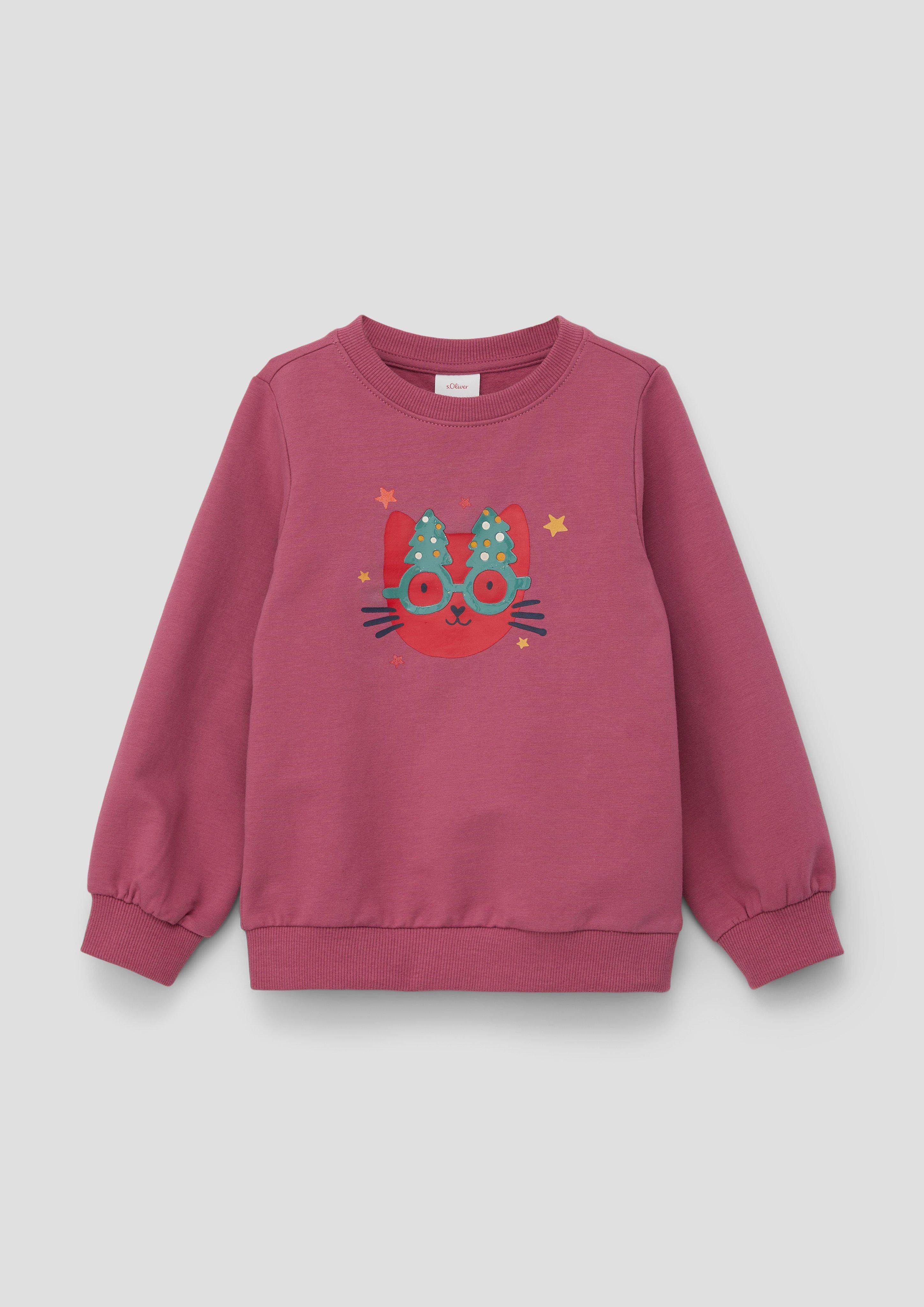 Sweatshirt mit weicher Innenseite  2141188-4592