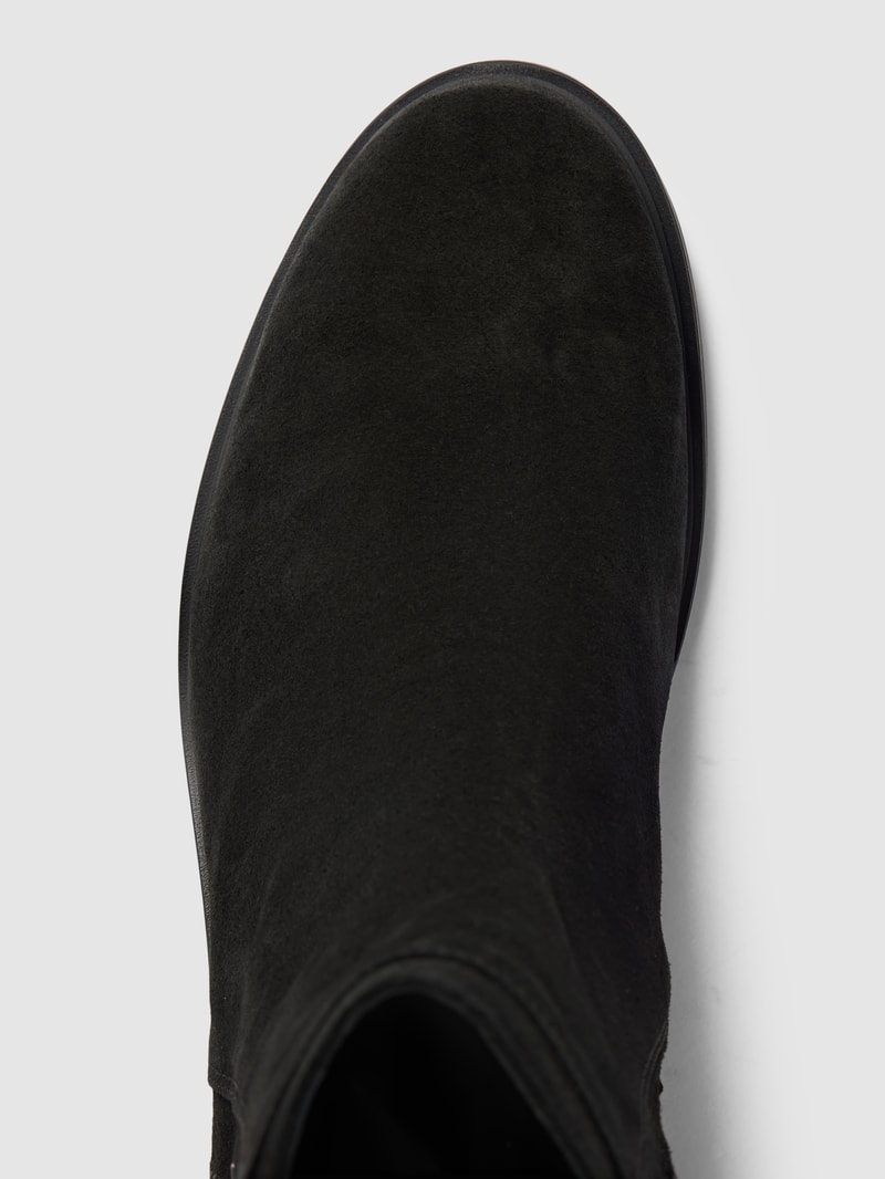 Chelsea Boots mit Label-Detail Modell 'TOMMY ESSENTIALS' in schwarz