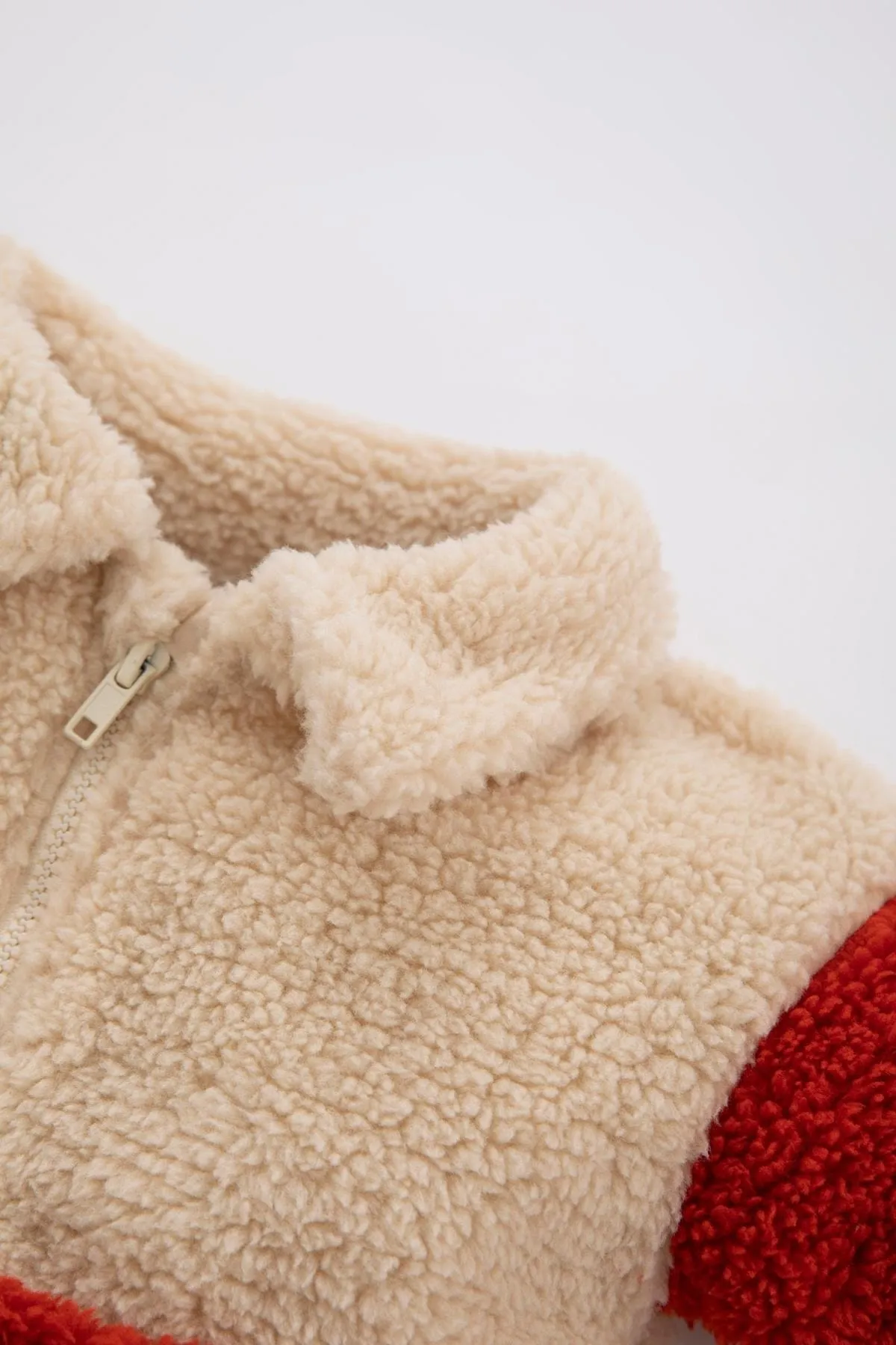 DeFacto  Basic-Pullover-Cardigan mit Rollkragen für Babys