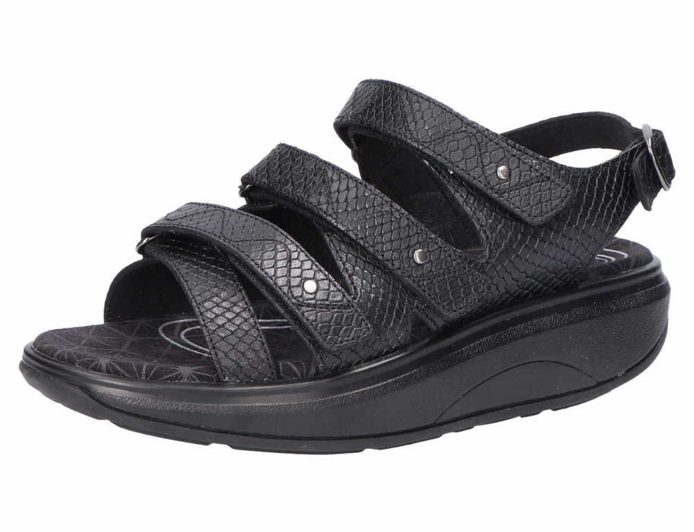 JOYA Komfort Sandalen schwarz Damen Sandale