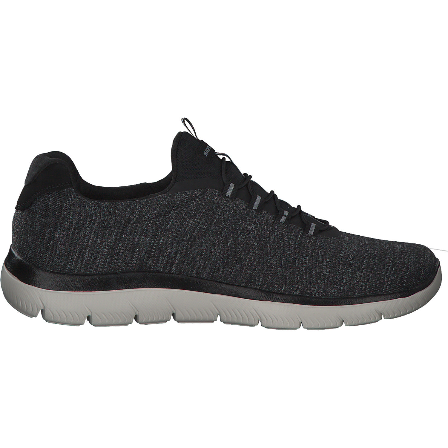 Skechers 52813, Sneakers Low, Herren, Schwarz Weiß