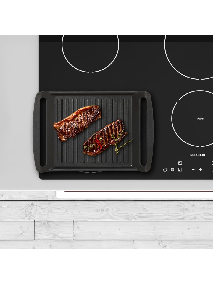 relaxdays Grillplatte in Anthrazit günstig kaufen onesize