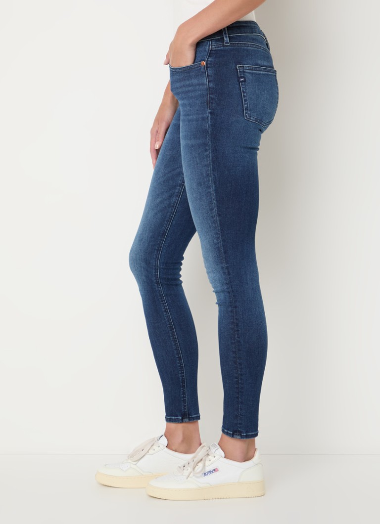 Denim Kyo Pitillo Vaqueros cu talie medie, spalare inchisa