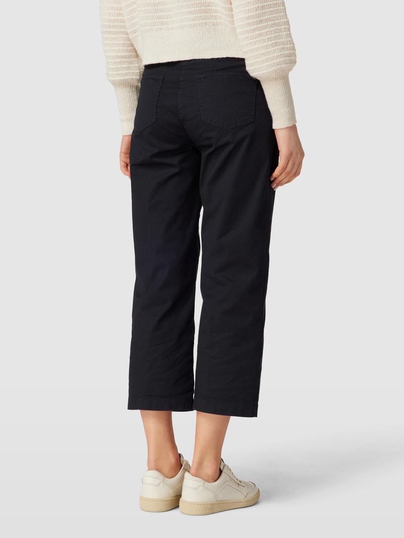 Jeans in verkürzter Passform Modell 'RICH CULOTTE' in dunkelblau