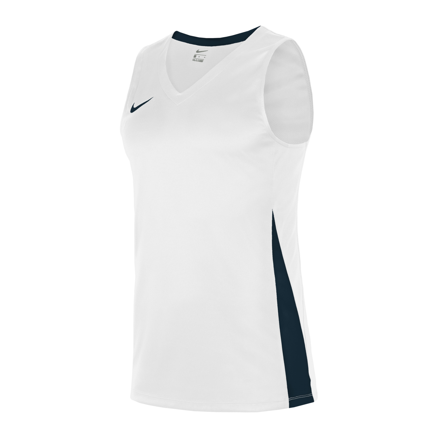 Nike Team Basketball Stock Trikot Weiss Blau F101