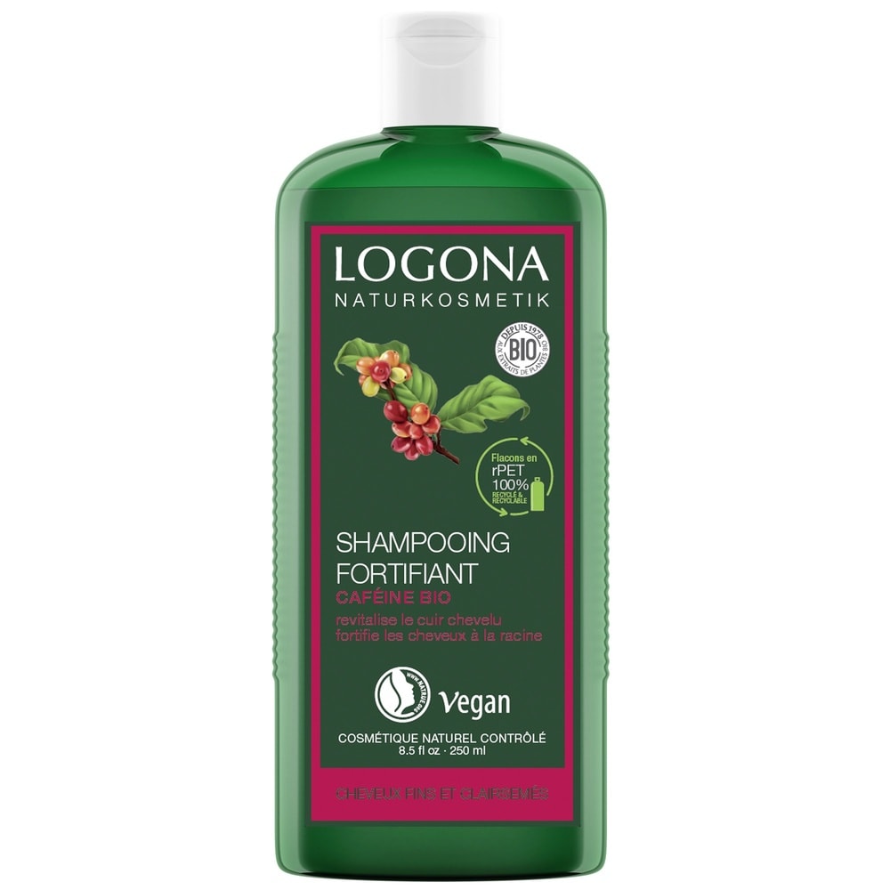 logona Shampooing fortifiant caféine bio 250ml Shampooings