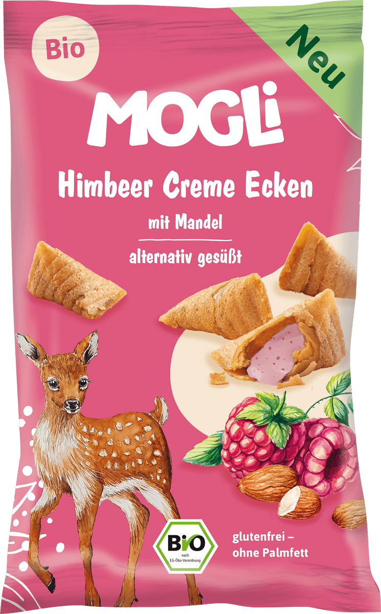 Kinderkekse Himbeer Creme Ecken ab 3 Jahren, 30 g