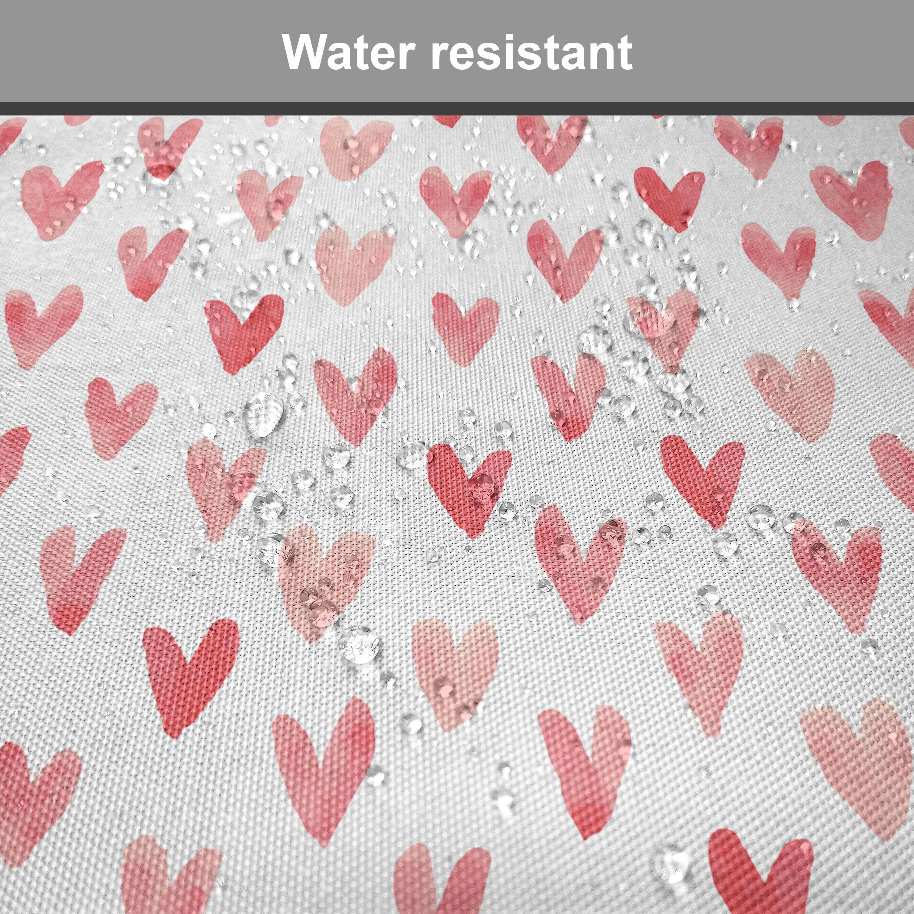 Abakuhaus Stuhlkissen Dekoratives wasserfestes Kissen mit Riemen für Küchensitze, Liebe Retro-Art-Kunst-Formen