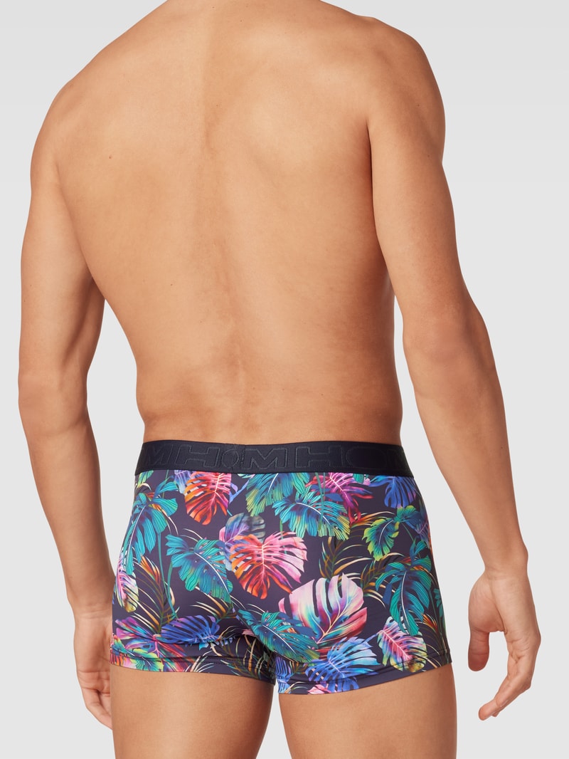 Trunks mit Allover-Muster Modell 'MATYS' in blau