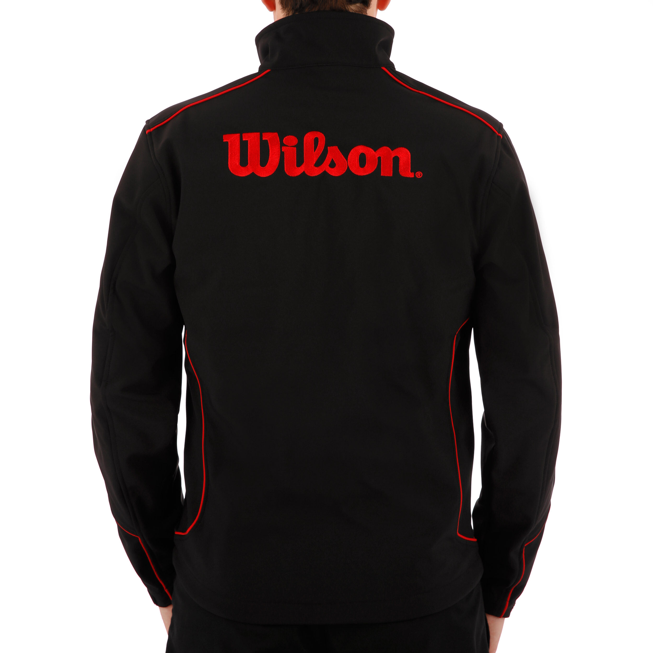 Promo Trainingsjacke Herren - Schwarz, Rot