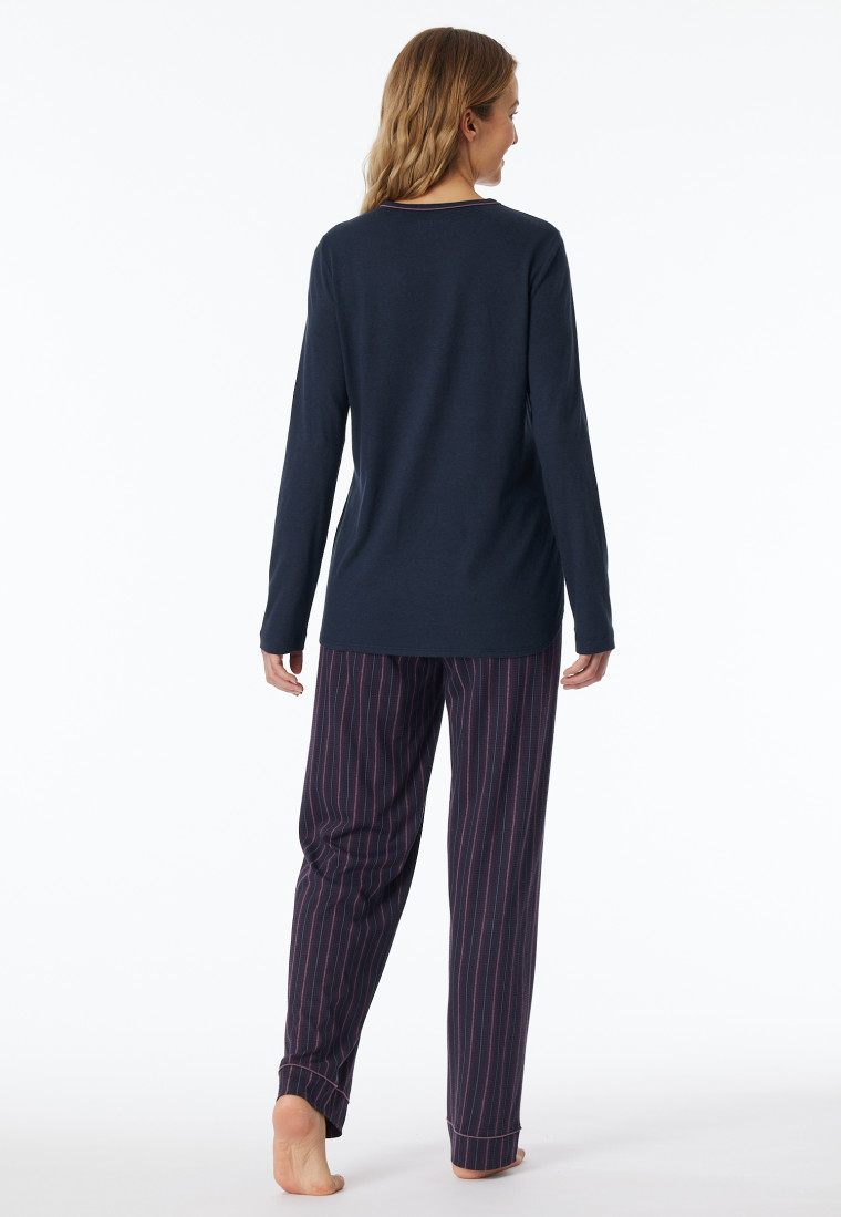 Schlafanzug lang multicolor - Comfort Nightwear