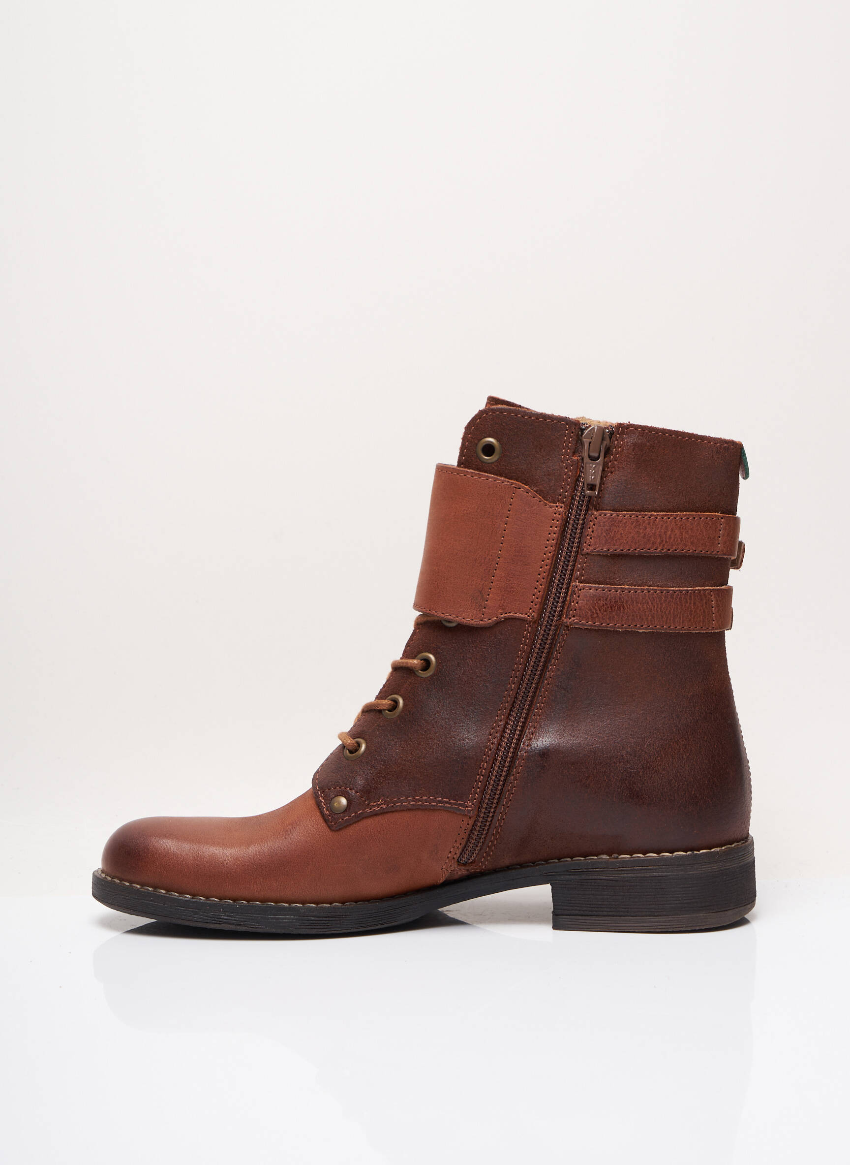 Kickers Bottines Femme couleur marron