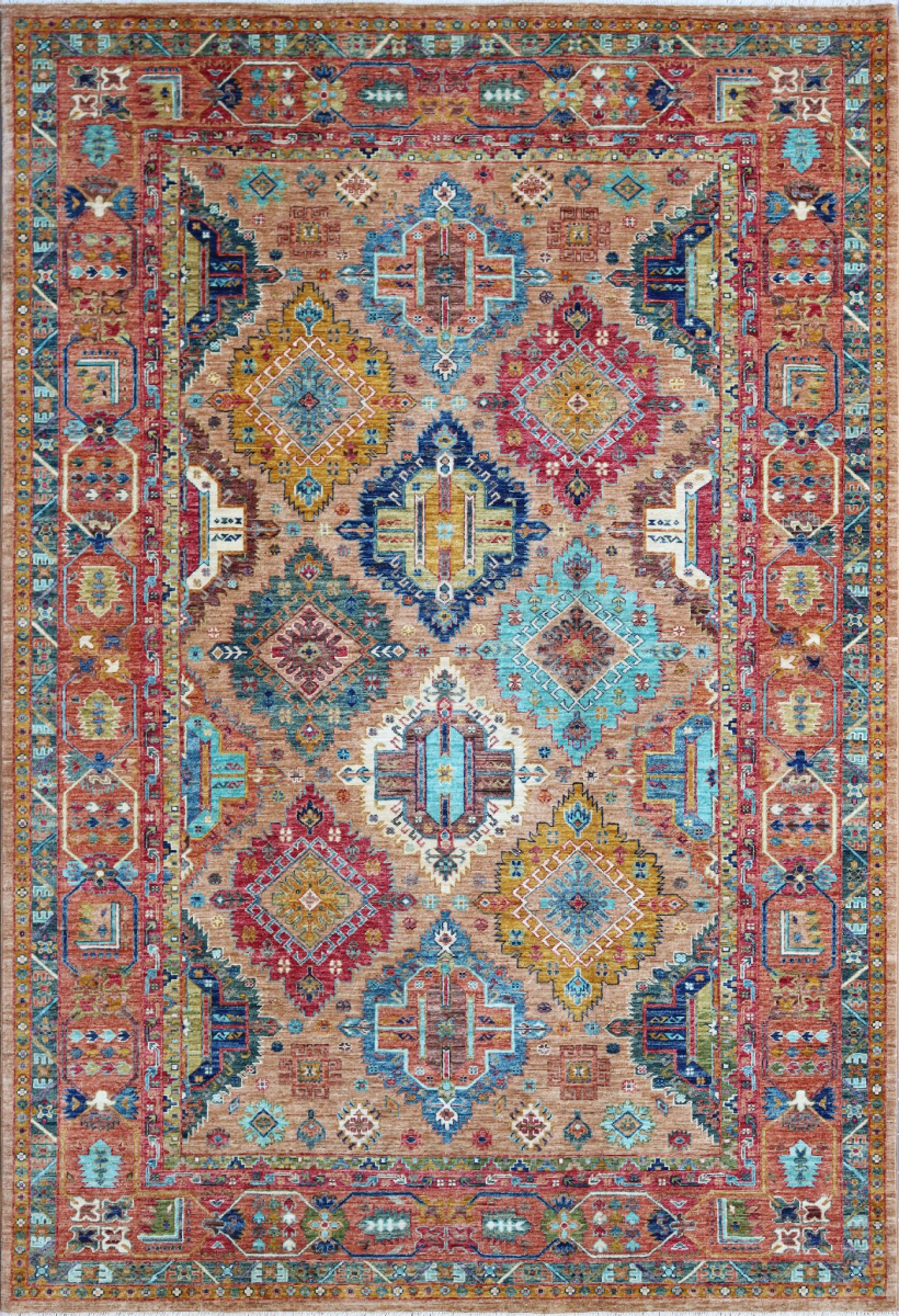Teppich aus Afghanistan Rubin 202 x 293 cm