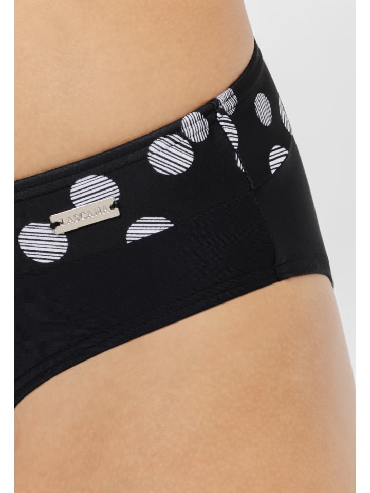 LASCANA Bügel-Bikini in schwarz-weiß günstig kaufen