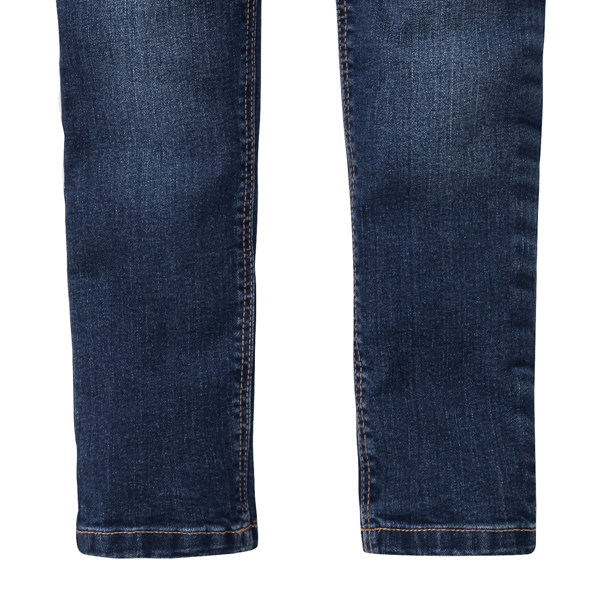 Mädchen Slim-Jeans mit verstellbarem Bund