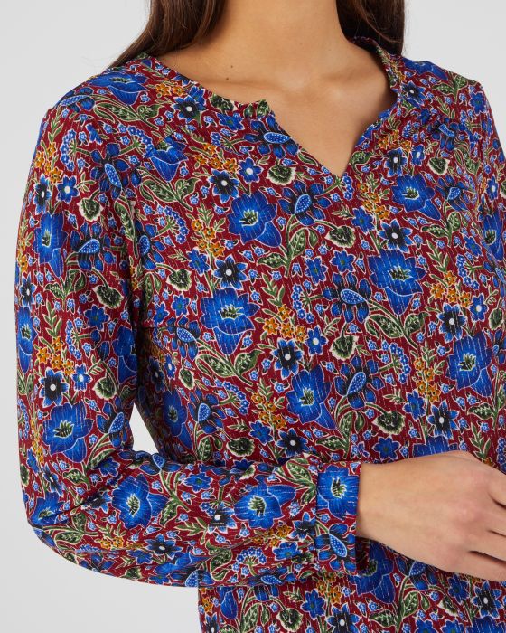 Tee-shirt col tunisien