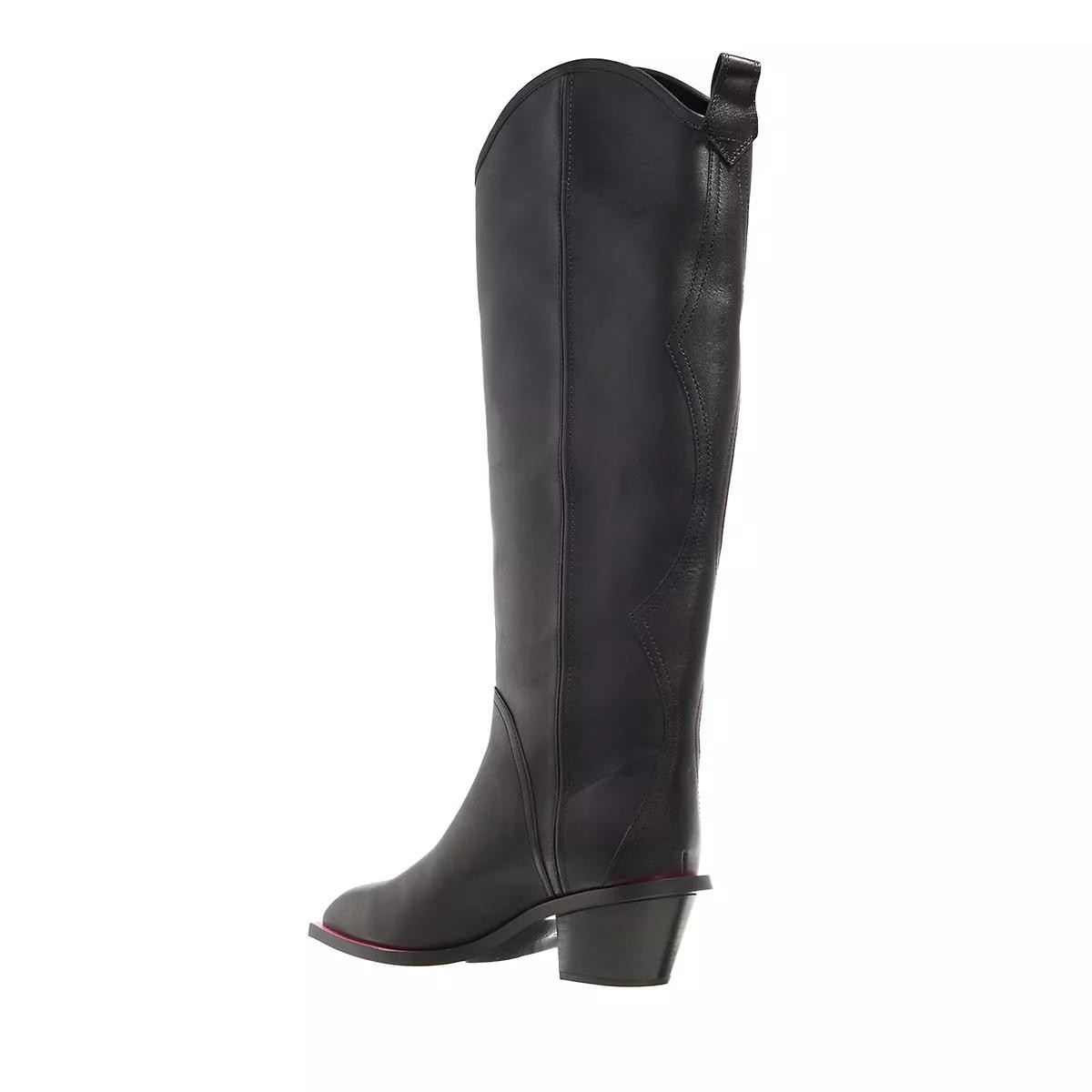 MSGM Stiefeletten schwarz Stiefel