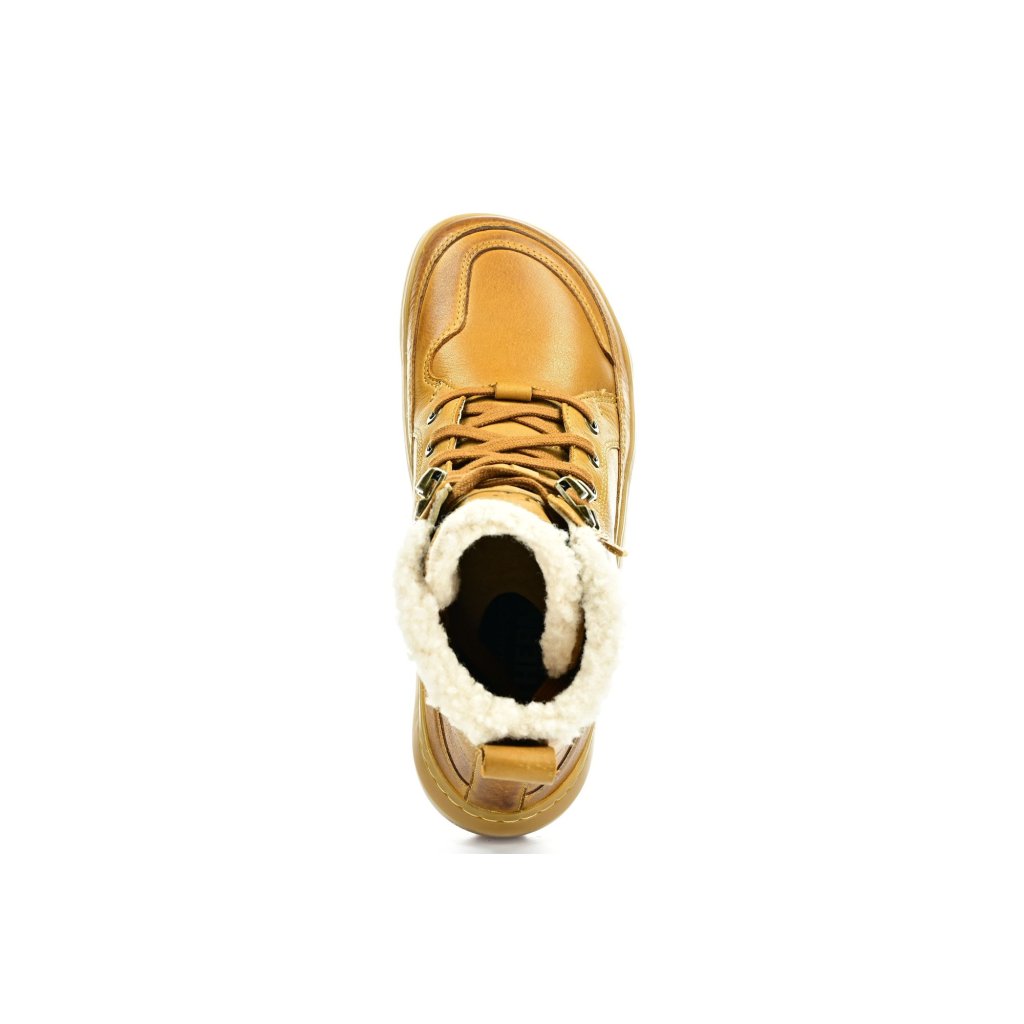 Vivobarefoot Gobi Boot Warmlined L Light Tan Winterbarfußschuhe