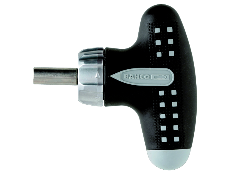 Cacciavite a cricchetto corto Bahco 808050TS con impugnatura a T