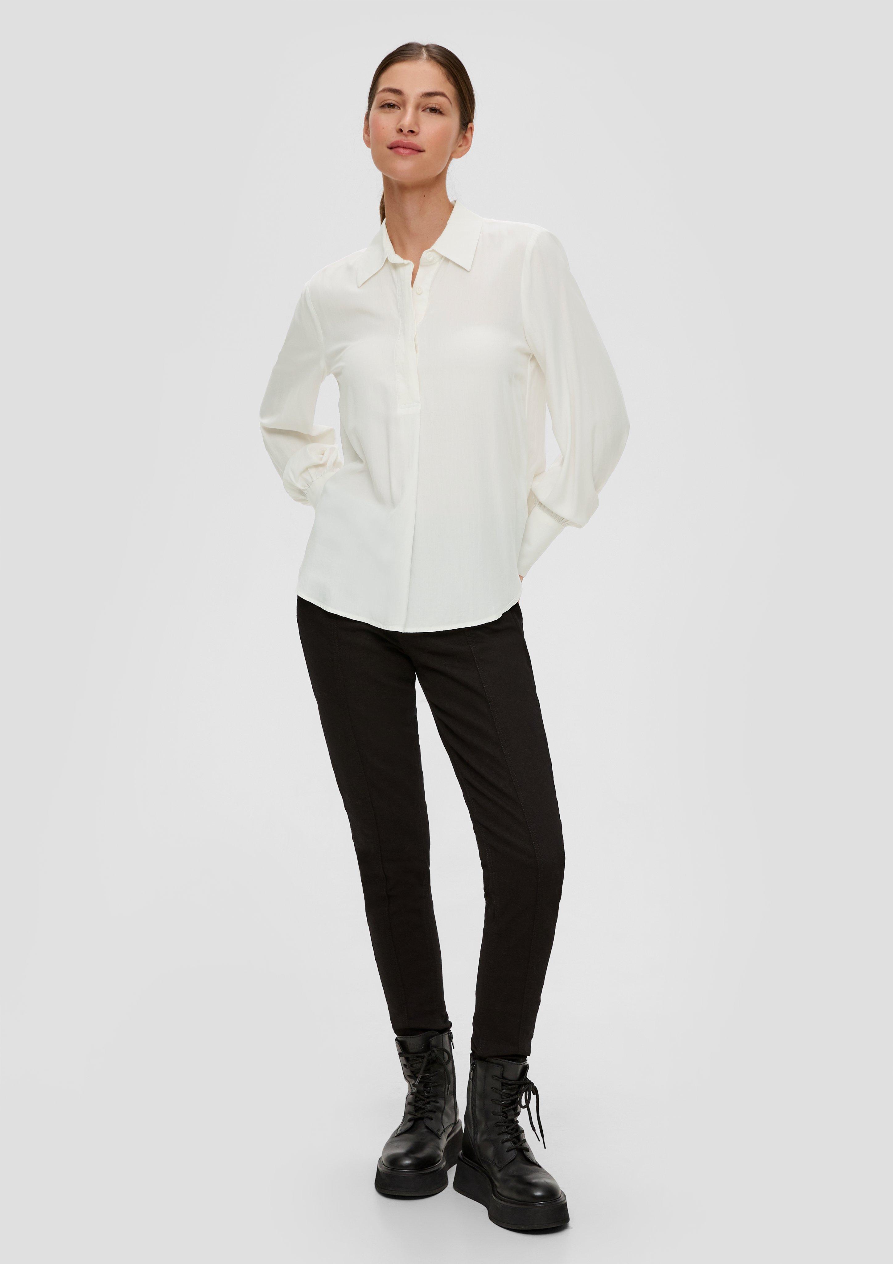 Fließende Viskosebluse  2137565-0200