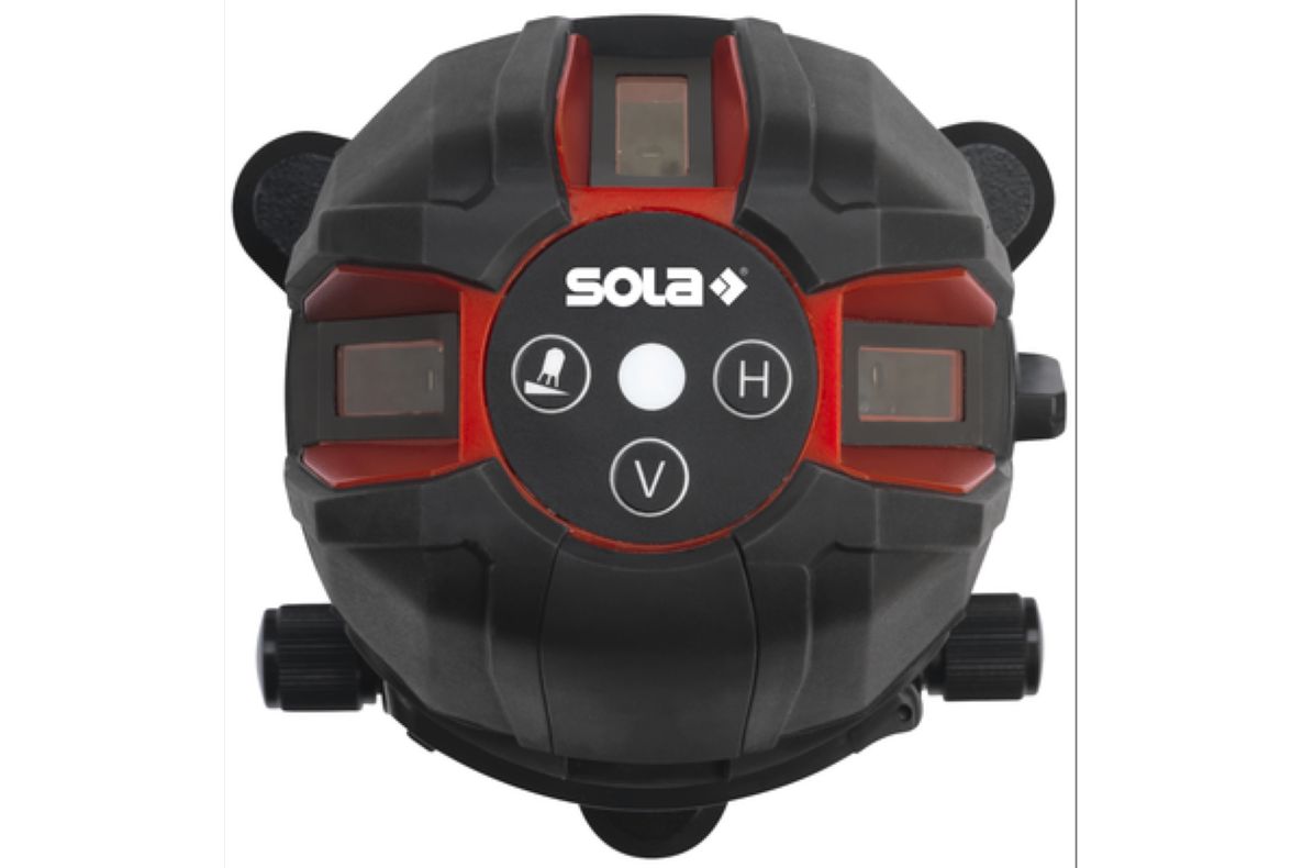 Sola 71015701 ATLAS GREEN Laser a linea verde in custodia, autolivellante
