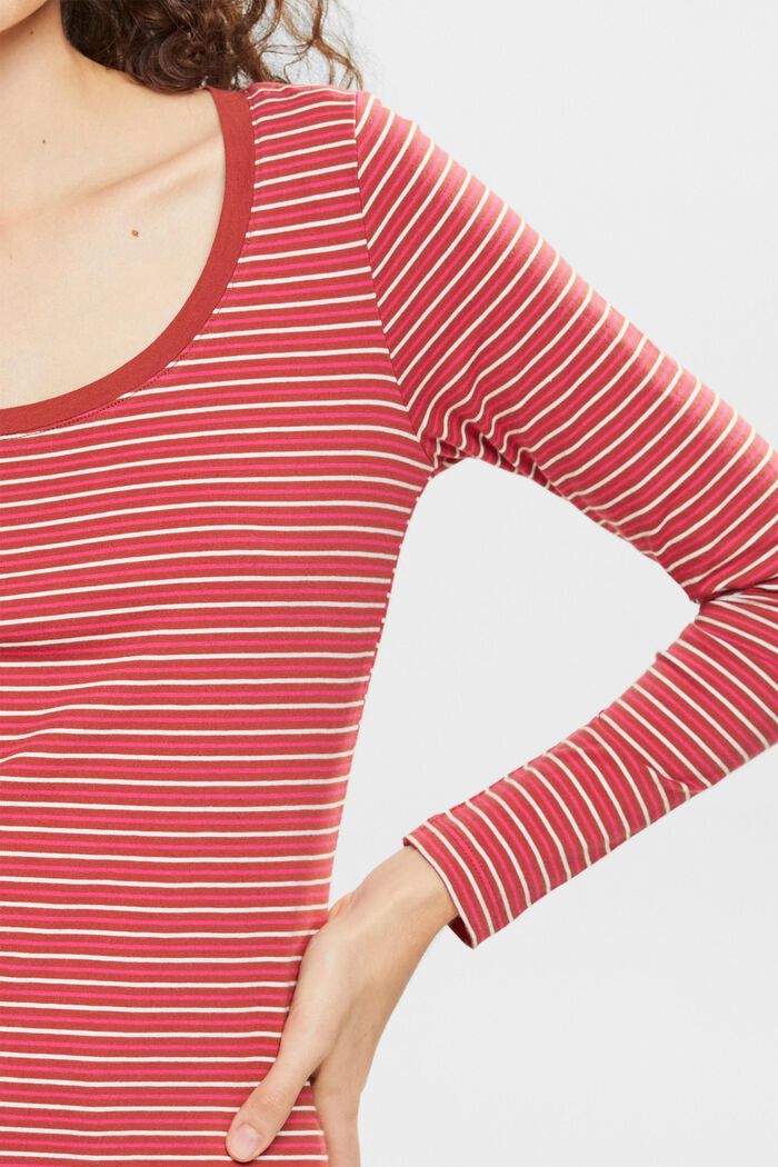 Longsleeve mit Streifenmuster
