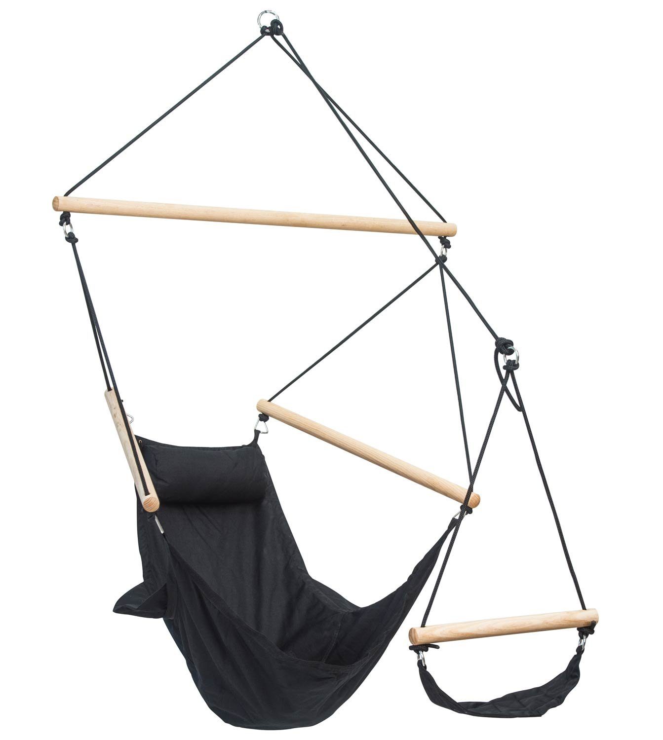 Amazonas Hängesessel Hängesessel Hängestuhl Swinger black