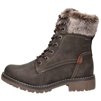 Puccetti Schnür Boots in braun