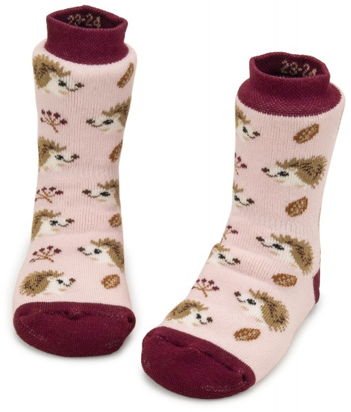 Ewers ~ Stoppersocke SoftStep ~ Igel rose