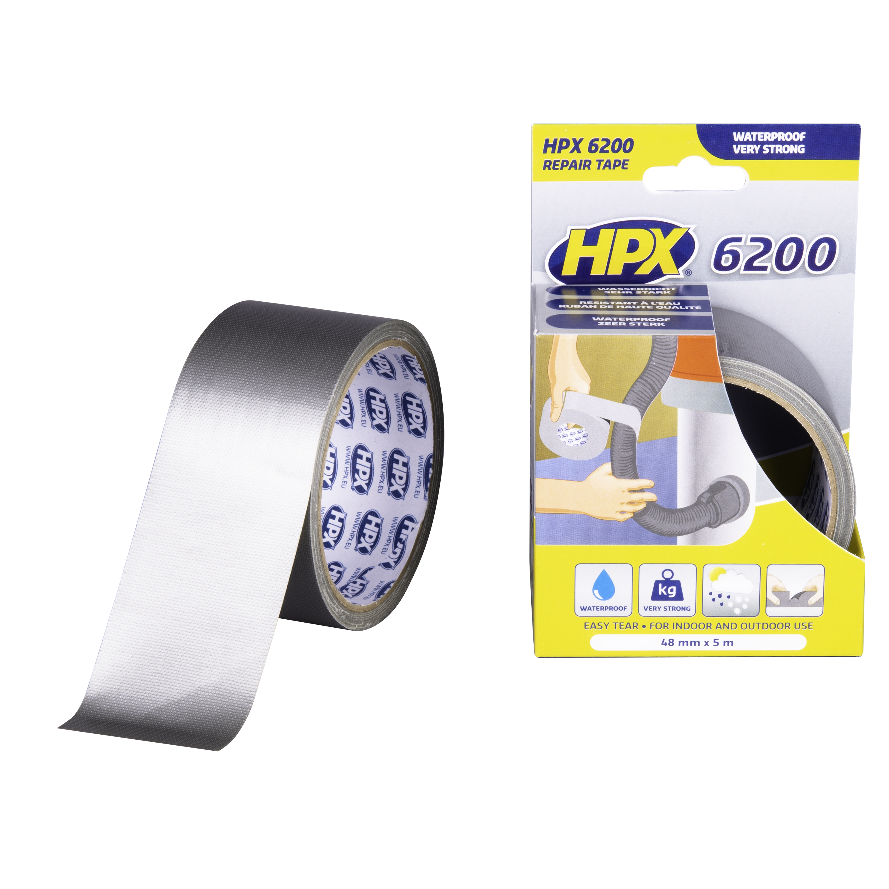 HPX Repairt Tape silber 50 x 5000 mm - ATU
