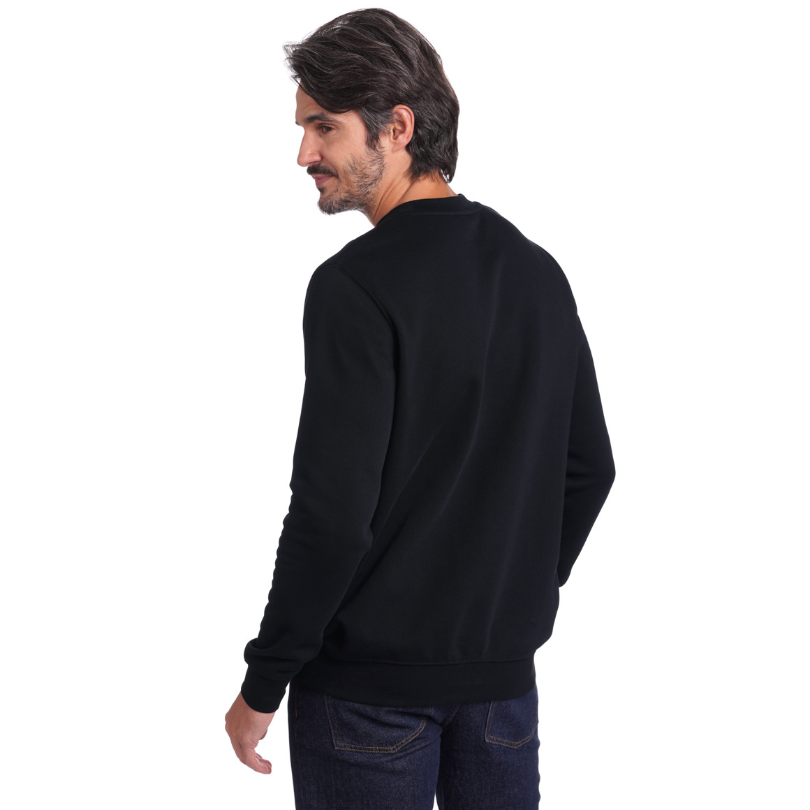 Herren Sweatshirt mit Rundhalsausschnitt