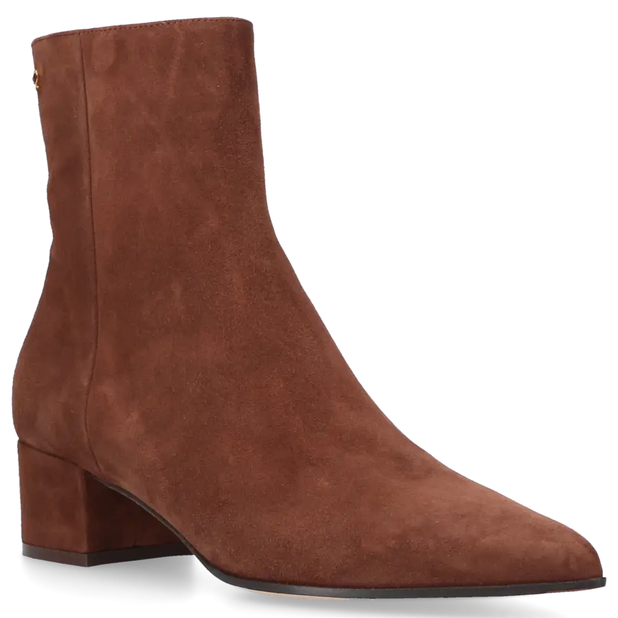Gianvito Rossi - Klassische Stiefeletten LYELL 45 Veloursleder - braun