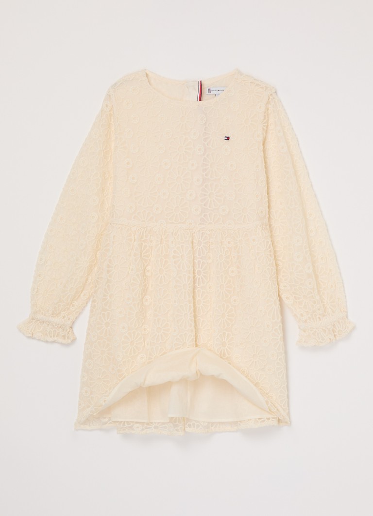 Rochie cu broderie florală Tommy Hilfiger