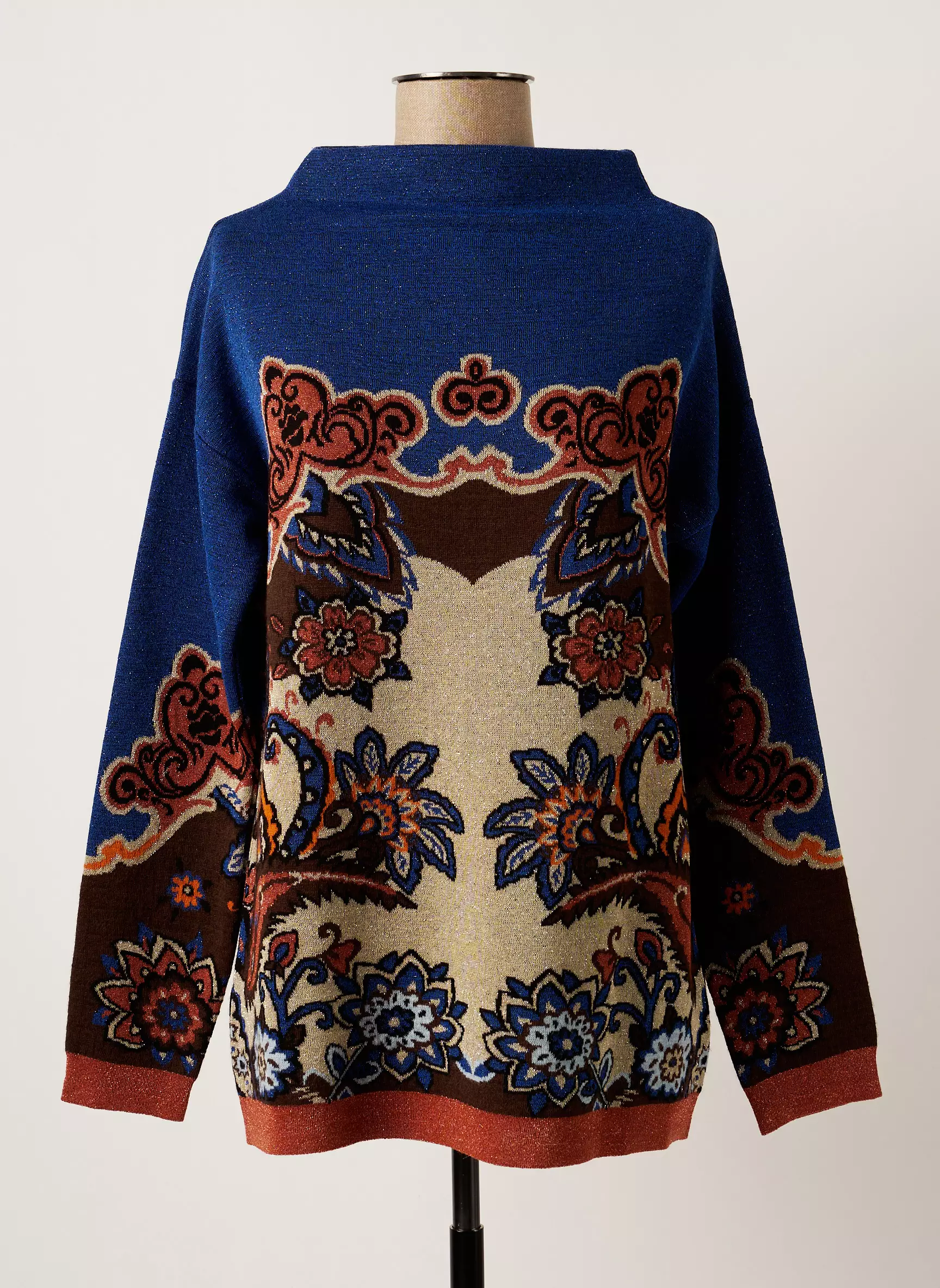 Lafty Lie Pulls Femme couleur bleu