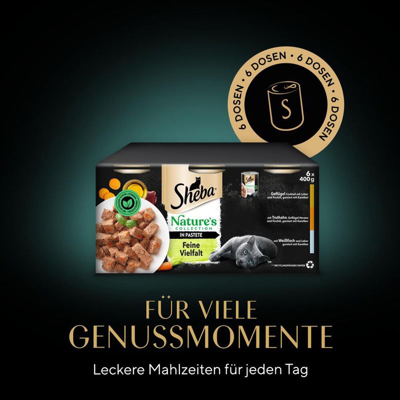 Sheba Nature's Collection 6 x 400 g zu TOP-Preisen