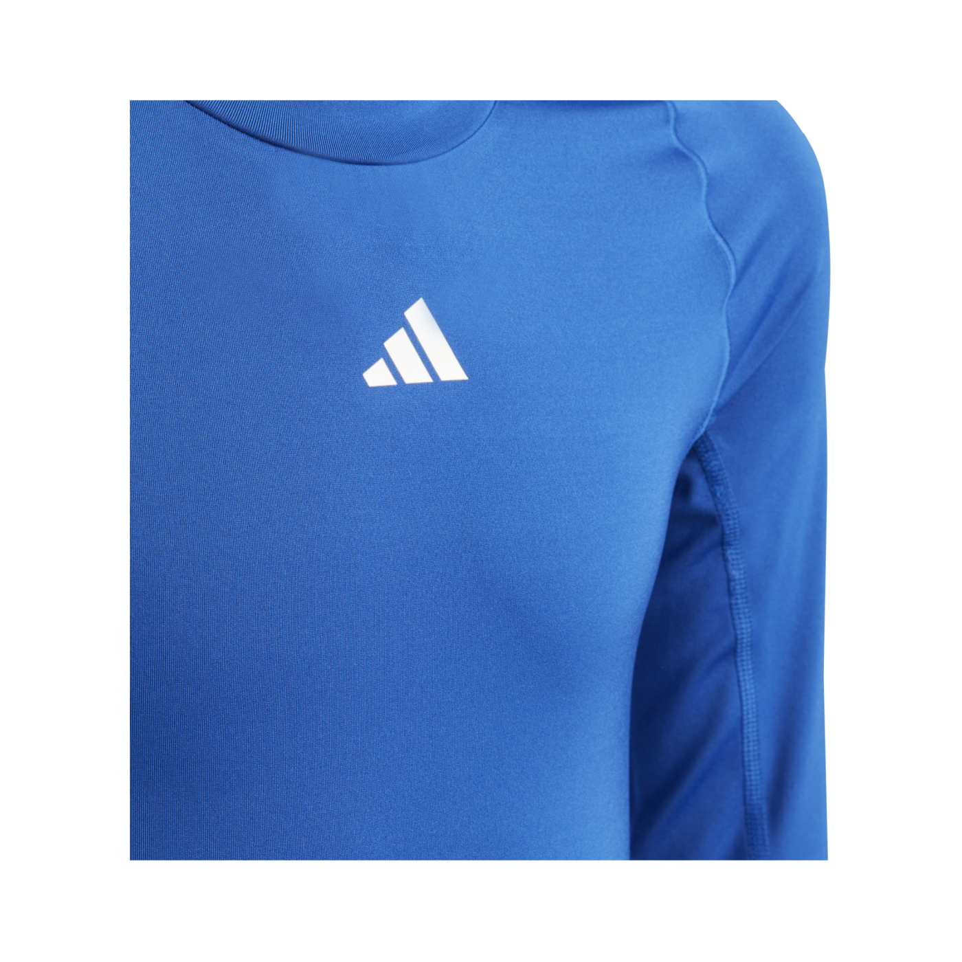 adidas Techfit Shirt Langarm Kids Blau