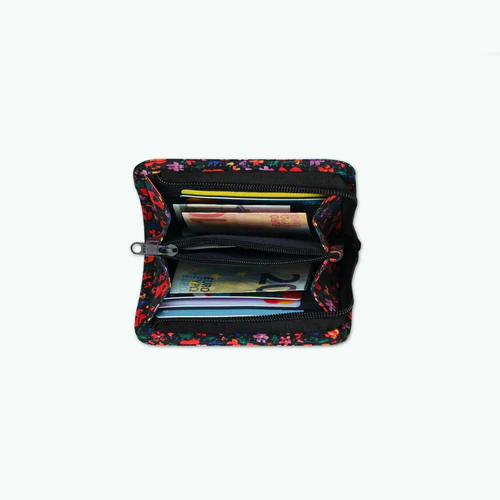 Maupiti Black Medium Wallet
