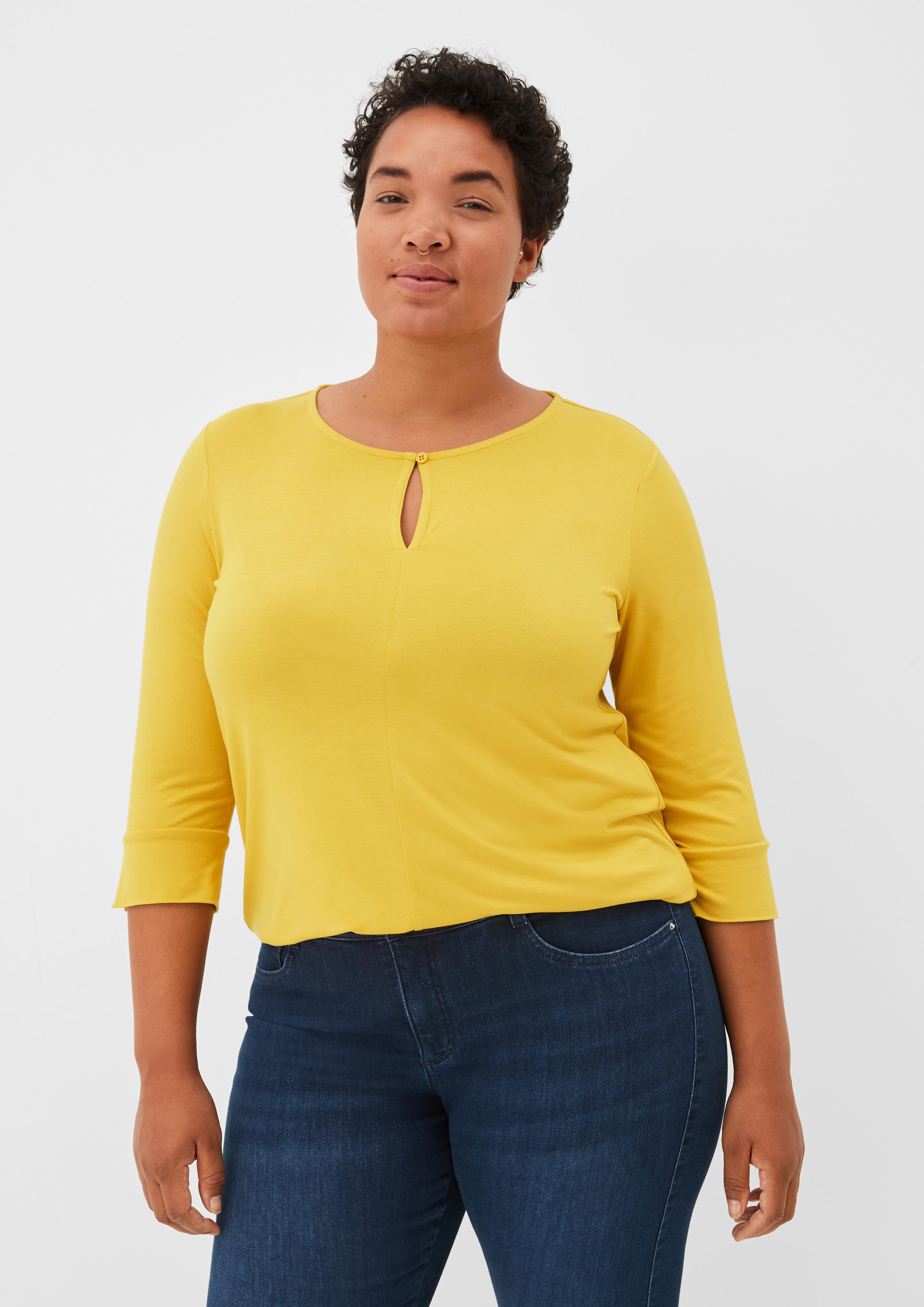 3/4-Arm-Shirt aus Viskosestretch  2126500-1508