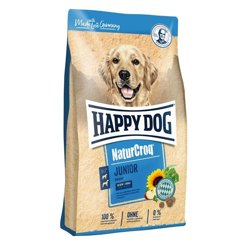 HAPPY DOG Hundetrockenfutter HAPPY DOG NaturCroq Junior 15 kg