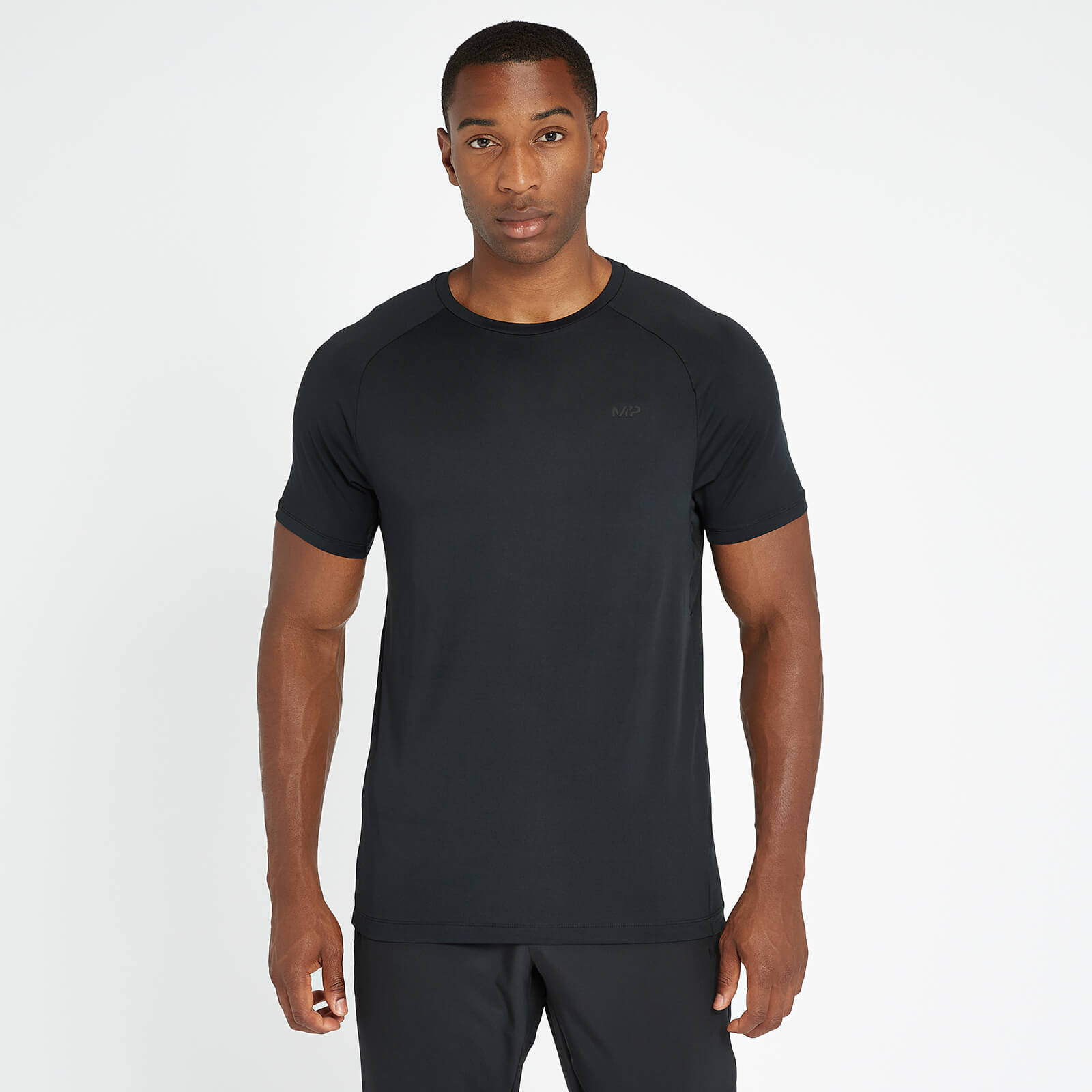 T-shirt à manches courtes MP Training Ultra pour hommes – Noir