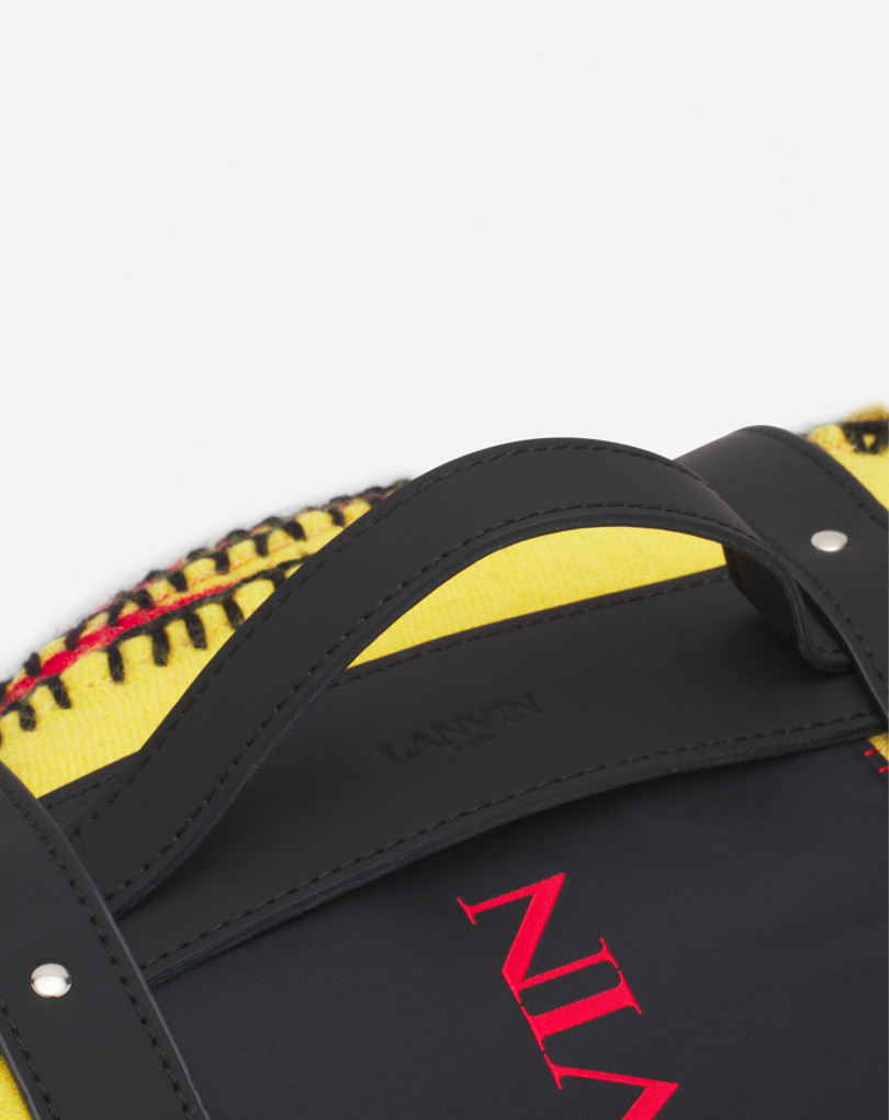 COUVERTURE AIGLE LANVIN X FUTURE EN LAINE AVEC SANGLE
