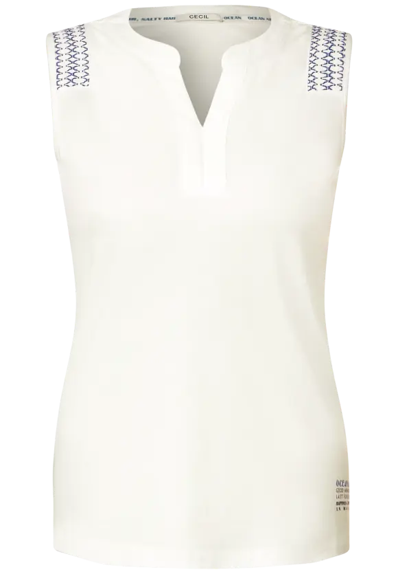 CECIL Top mit Smockdetails