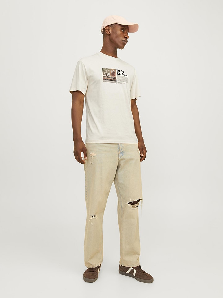 Jack & Jones Shirt in Creme günstig kaufen