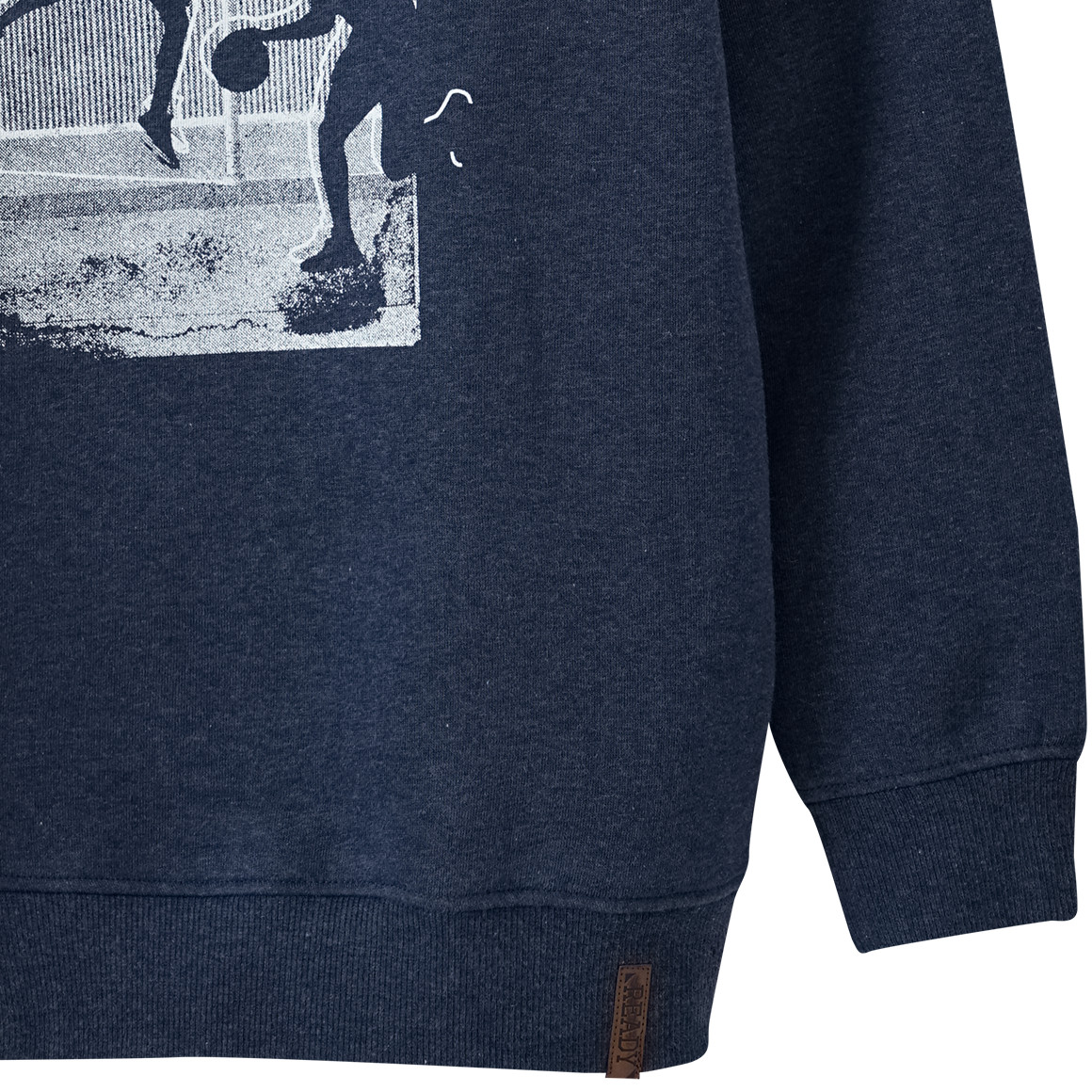Jungen Sweatshirt mit Basketball-Print