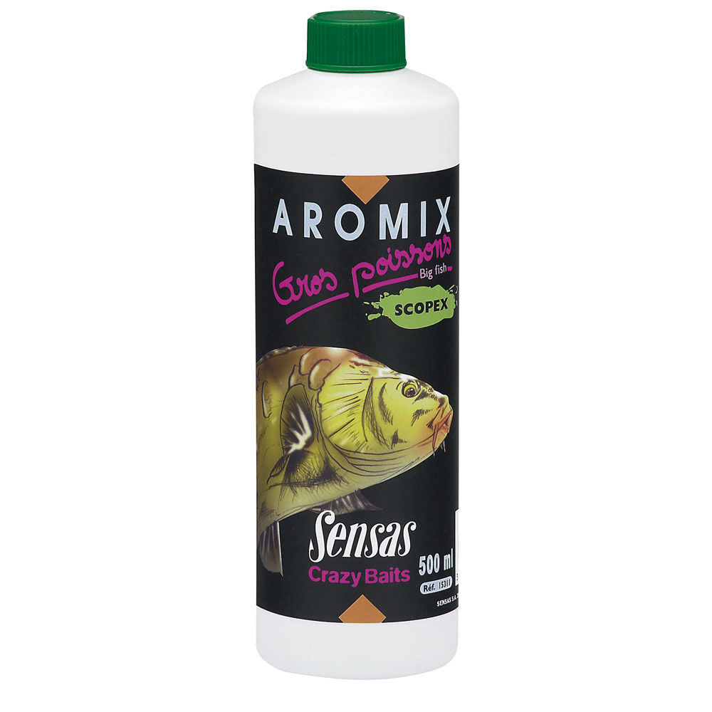 Sensas aromix gp Scopex nestemäinen lisäaine 500ml