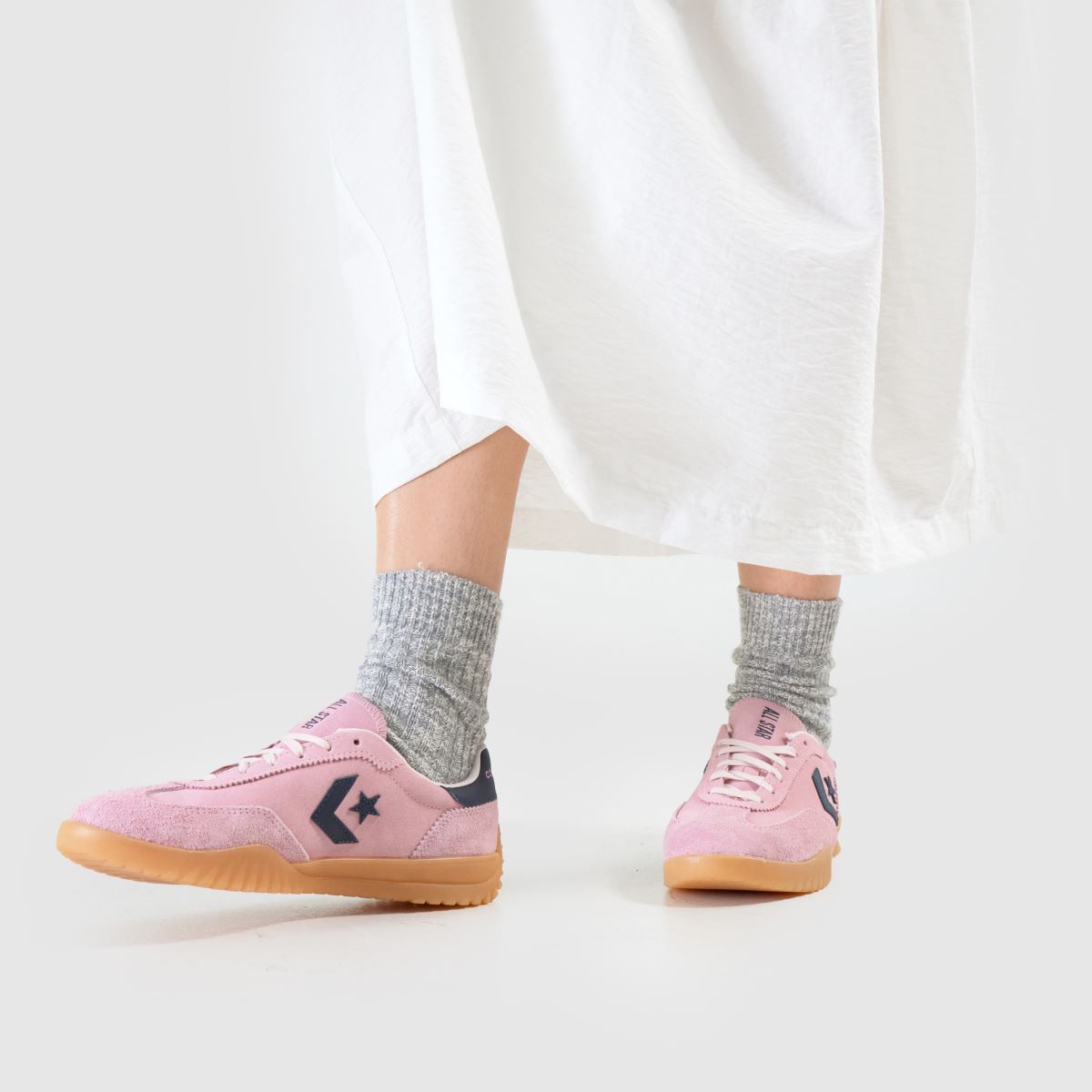 Converse Run Star cipők halványrózsaszínben