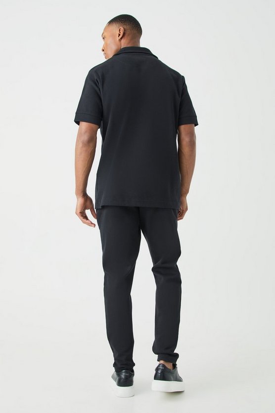 Poloshirt & Jogginghose